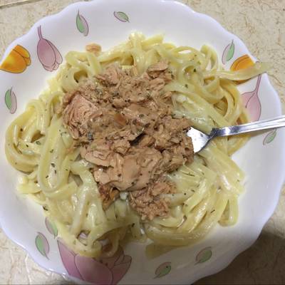  مكرونه فيتوتشيني بالتونه 