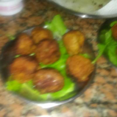  كرات كفته مقليه 