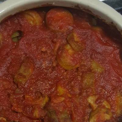  طاجن كوسا باللحم المفروم 