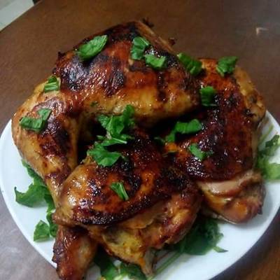  فراخ مشويه بالفرن 