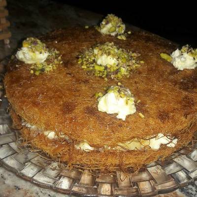  كنافه عثمليه بلقشطه 