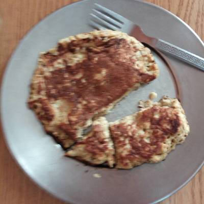  بان كيك الشوفان والموز 