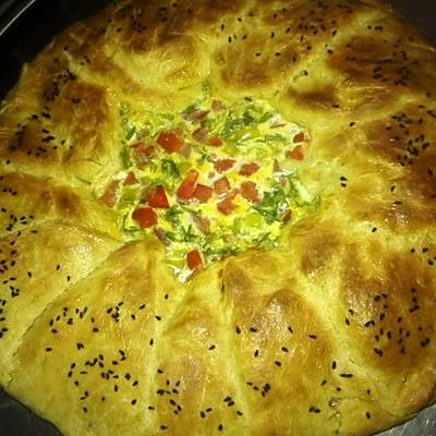  فطيرة البيض و الجبن 