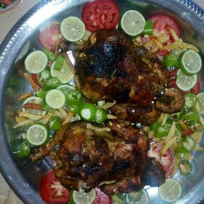  دجاج محشي ارز 