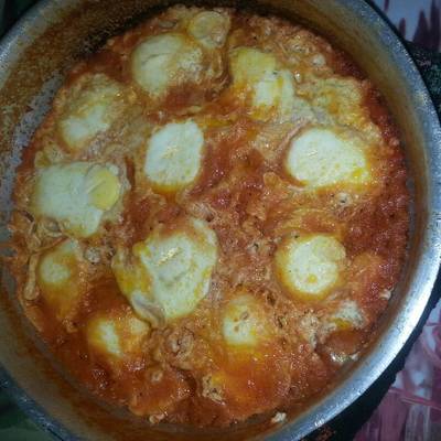  شكشوكه البيض..للعشاء 