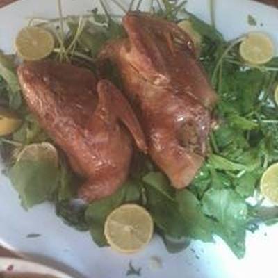  حمام مشوي بالفريك 