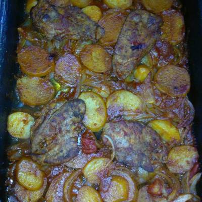  بطاطس بالبانية 