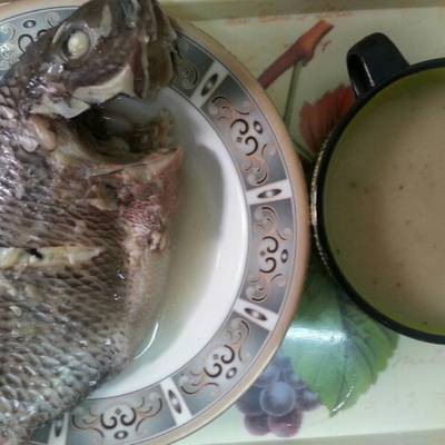  سمك و شوربة بطريقة صحية 