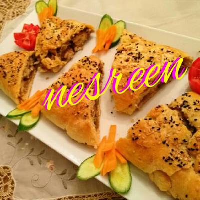  فطائر محشيه شاورما دجاج 