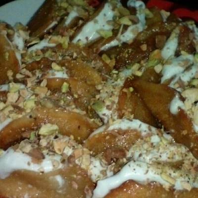  قطايف بالكريمة 