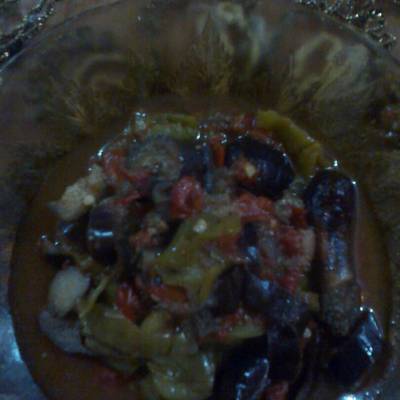  مسقعه بدون قلى 