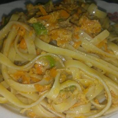  مكرونه شرايط (فوتشيني) بالتونه 