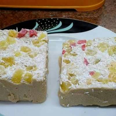  حلاوه طحنيه بالمكسرات 