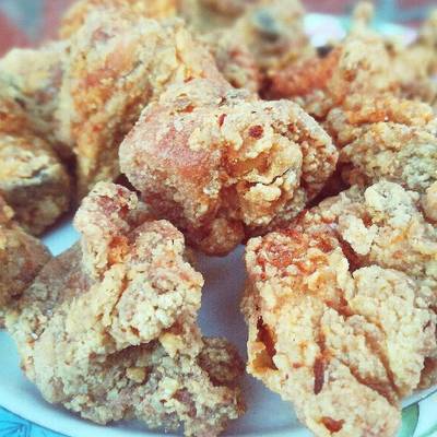  دجاج بروستد مقلى و مقرمش