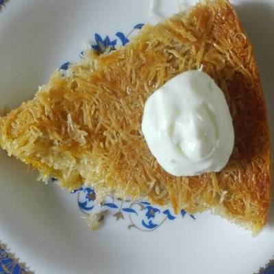  كنافة بالمانجة والكريمة فى الفرن 