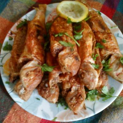  طريقة عمل سمك البربون 