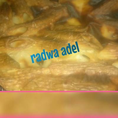  المكرونة البشاميل اللذيذة 