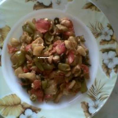  طريقة عمل سلطة باذنجان بالخضراوات 