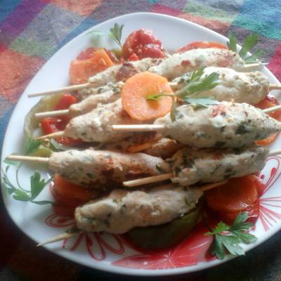  طريقة عمل كباب الفراخ 