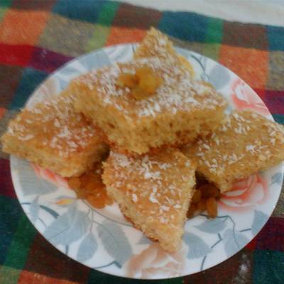  طريقة عمل البسبس كيك 