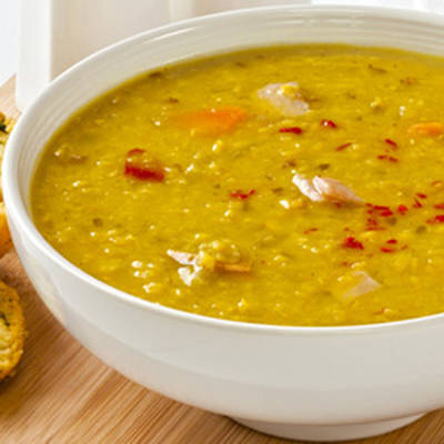  شوربة العدس بالخضار 