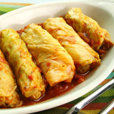  طريقة عمل محشي كرنب 