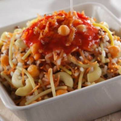  طريقة عمل الكشري المصري اللذيذ 