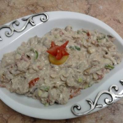  طريقة عمل رنجة بالطحينة 