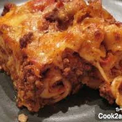  طريقة عمل طاجن المكرونة باللحمة المفرومة بالفرن 