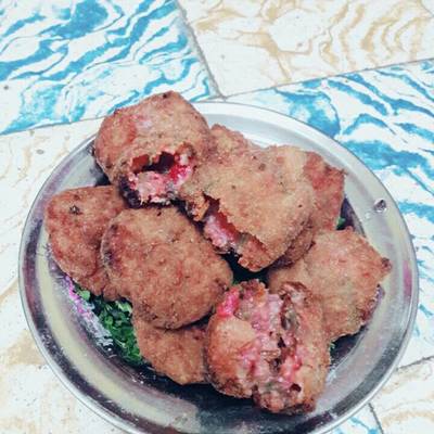  برجر بطاطس وبنجر 