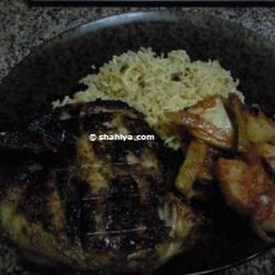  طريقة عمل دجــاج مشوى بالفرن 