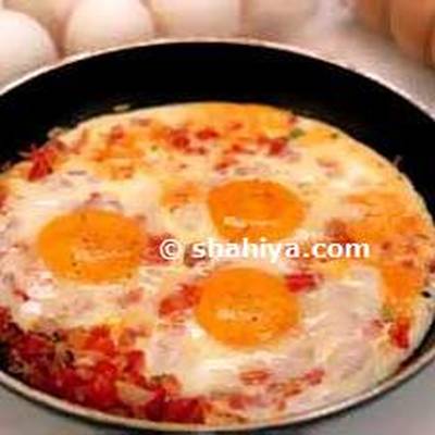  طريقة عمل الشكشوكه بالبيض 