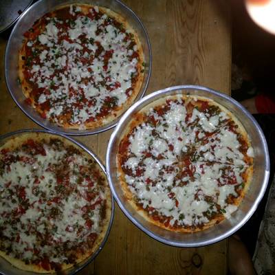  بيتزا خفيفة باللحم المفروم 