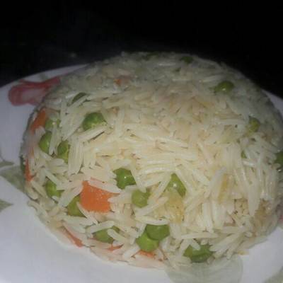  رز بسمتي بالبسله و الجزر 