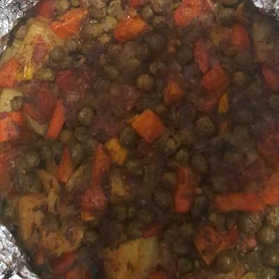  طاجن تورلي باللحمة 