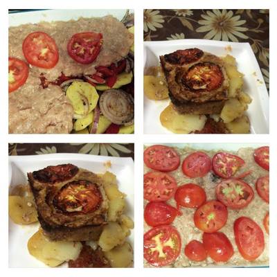  صينية كفتة الدجاج 