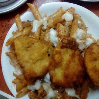  فراخ بانيه وطاجن مكرونة 