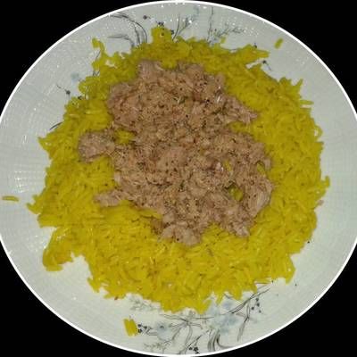  رز بسمتي اصفر بالتونة دايت 