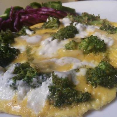  بيض بالبروكلي 