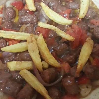  سجق شرقي بالخضراوات 