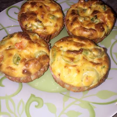  اكواب الجبن بالخضار 