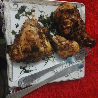  فراخ مشوية على الشواية 