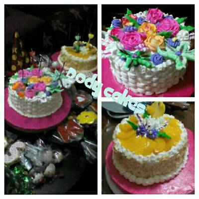  تورته بزهور الرويال ايسنج 