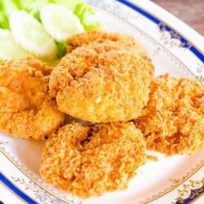  طريقة عمل اقراص الجمبرى المقلى 