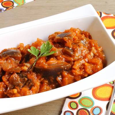  طريقة عمل المسقعة باللحم المفروم 