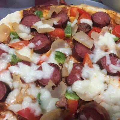  بيتزا سويس بالعيش التورتيلا 