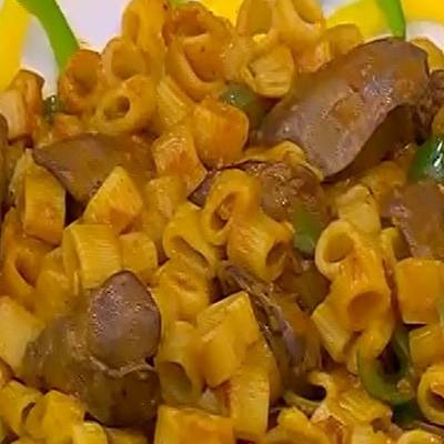  طريقة عمل مكرونة بكبدة الفراخ 