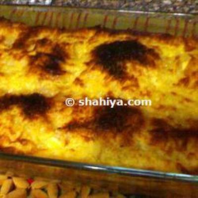  طريقة عمل صينية جلاش بالجبن 