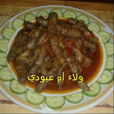  اصابع السجق البلدي بالماشروم والصويا صوص 