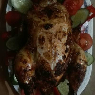  فرخة مشوية بأسرع تتبيلة في الفرن 